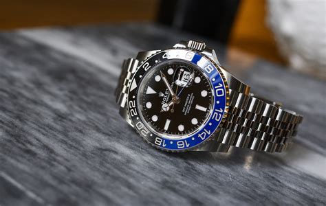 rolex gmt batman retail price.